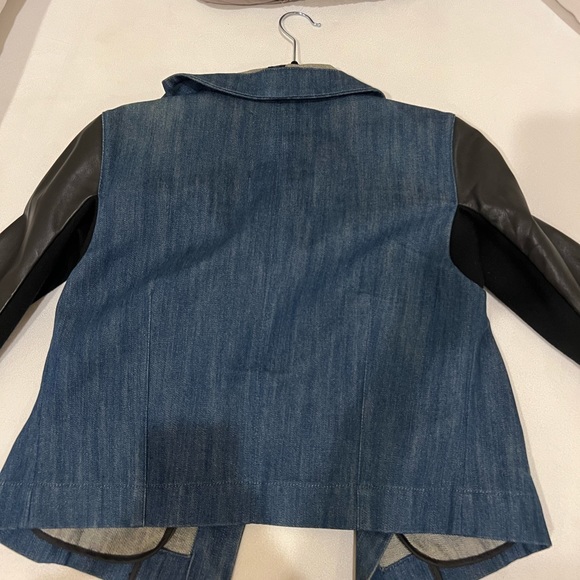 Veda Denim & Leather Jacket - Picture 2 of 4